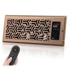 4"x10" Quiet Register Booster Fan - Energy Efficient HVAC Vent Booster Fan fo...