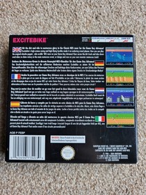 Nintendo Excitebike - NES Classics Gameboy Advance GBA boxed and complete