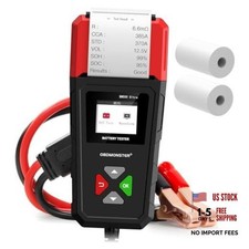 Car Battery Tester BM550U 6V/12V/24V 100-2000CCA Lead-Acid Battery Black Red