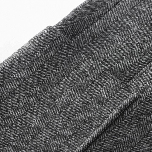 Fall New Mens Blazer Coats Wool Blend Slim Fit Korean Jackets Suit Outwear - Picture 4 of 14
