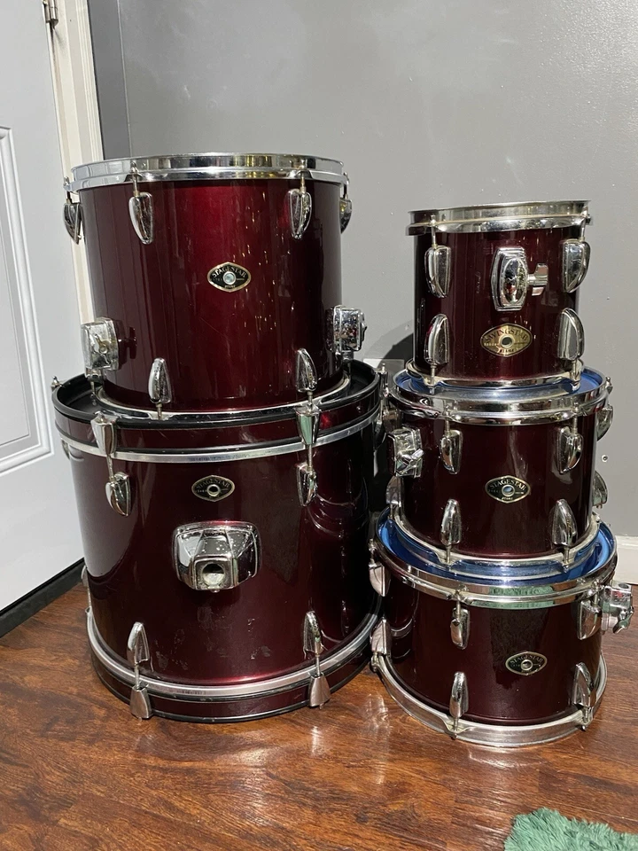 "Bajo Tama Stage Star 2003 4 piezas, 18"" con estuches blandos"  Foto 3 de 4