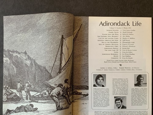 Adirondack Life Magazine Winter 1974 1970's Lifestyle New York Travel - Bild 3 von 9