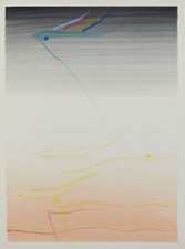 VAGO VALENTINO Tecnica mista su carta 1991 76x56 cm