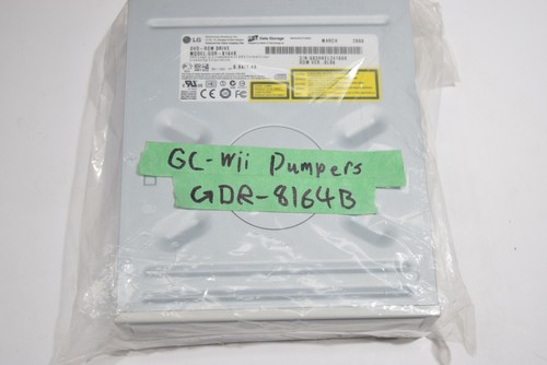 LG GDR-8164B Beige IDE DVD Drive September 2006 Wii replacement drive Good. - Picture 5 of 6