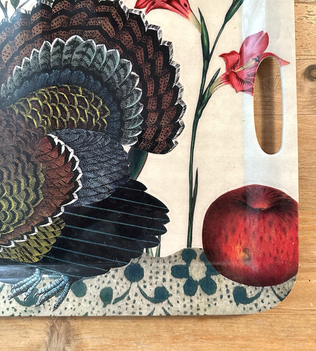 JOHN DERIAN MELAMINE TURKEY Serving Platter TARGET 20 x 15 Thanksgiving - Picture 6 of 8