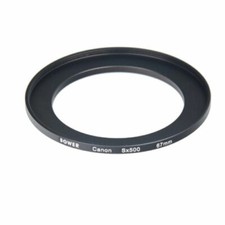 Bower ACSX500 Canon SX500 67 mm Lens / Filter Conversion Adapter Tube Black 67mm
