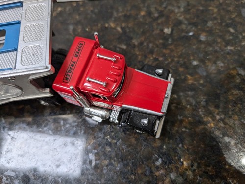 DIAPET / YONEZAWA - MACK SEMI TRUCK AUTO TRANSPORTER AUTOTRANSPORTER - 1/50 DIECAST - Bild 6 von 20
