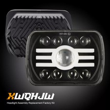 Pair For Ford E 150 E 250 E 350 7x6 5x7 Led Headlights H6054 Sealed Beam Hi Low