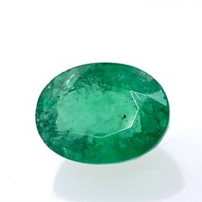 Natural Emerald Loose Gemstone - Oval Cut 1.44 CT