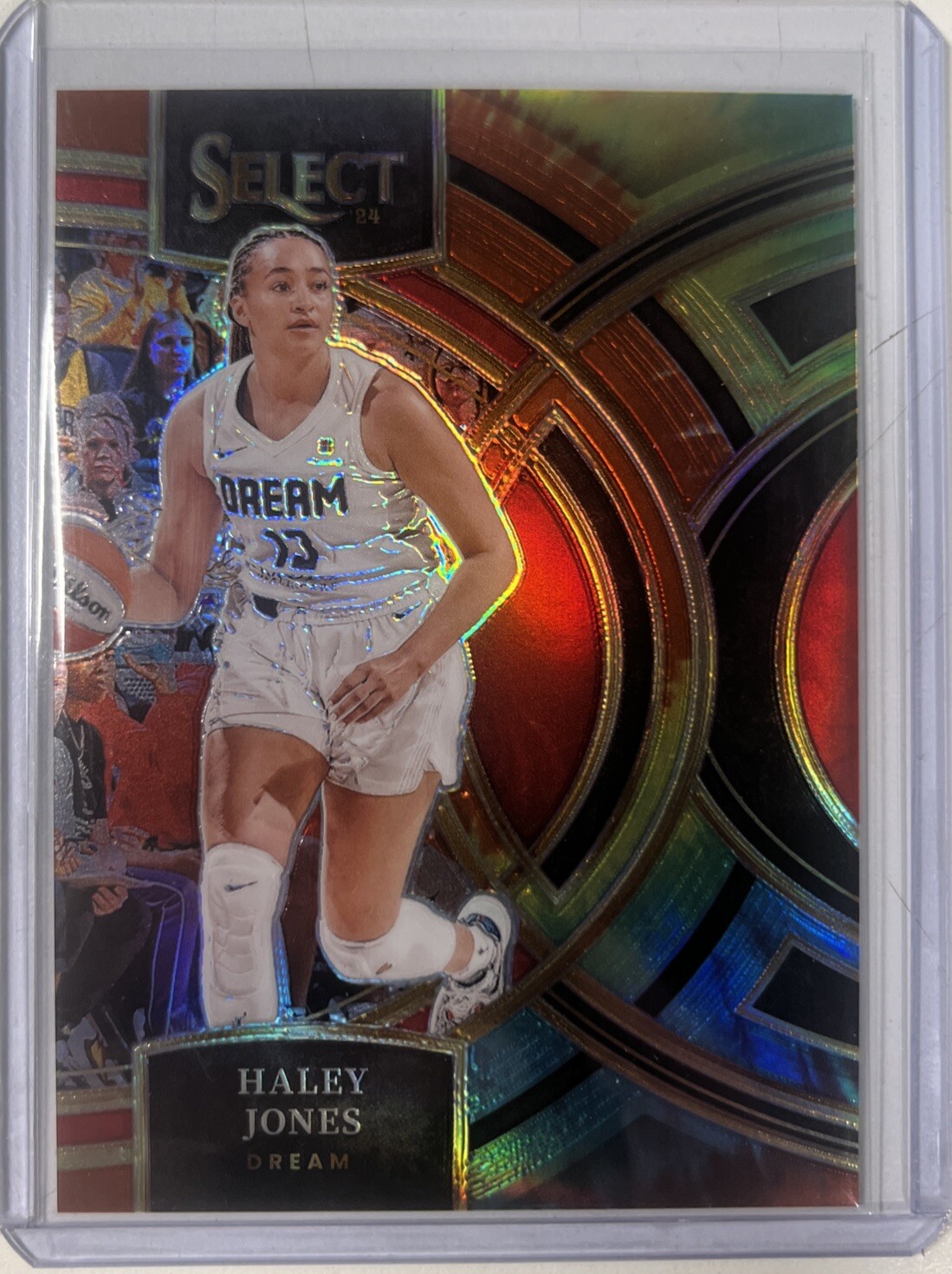 HALEY JONES 2024 Panini WNBA Select PREMIER LEVEL TIE DYE PRIZM /25 Dream #165