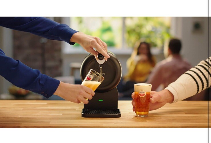 KRUPS Hopsy SUB Compact Draft Beer Dispenser 67oz VB641850 Home Beer