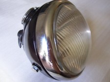 6 12 Lucas Mu42 Headlamp Head Light Headlight Complete Bsa Triumph Norton Ajs