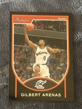 GILBERT ARENAS 2007-08 Bowman #1 Wizards