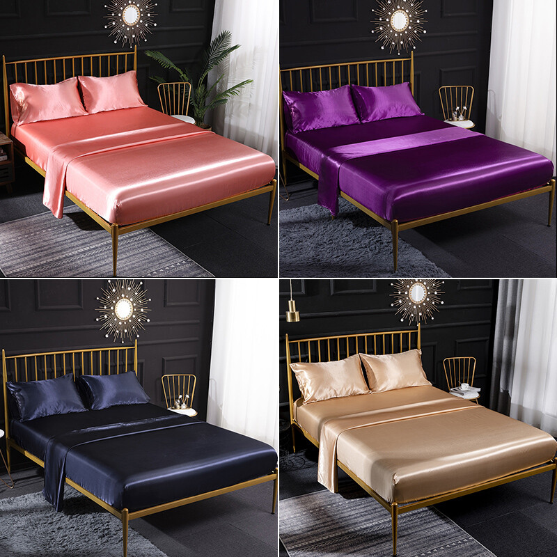 Elastic Band Bedsheet Bedding Set 