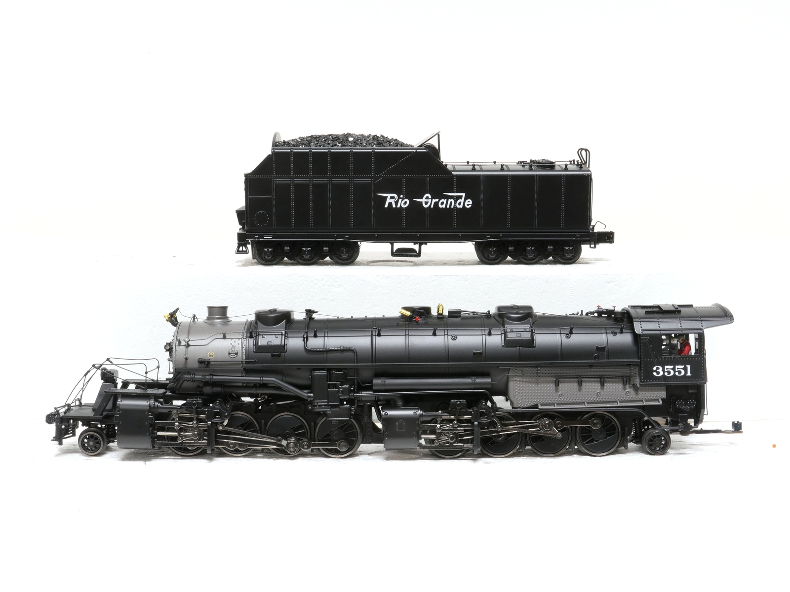MTH Trains 2035381 Denver Rio Grande 2882 Y3 Steam Engine PS3 O