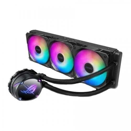 ASUS ROG STRIX LC II 360 aRGB, 3x 120mm, Black, Processor Cooler