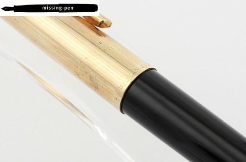 Pelikan P30 Fountain Pen with rolled gold cap and 18 K OB-nib (1970 - 1973) - Picture 8 of 11