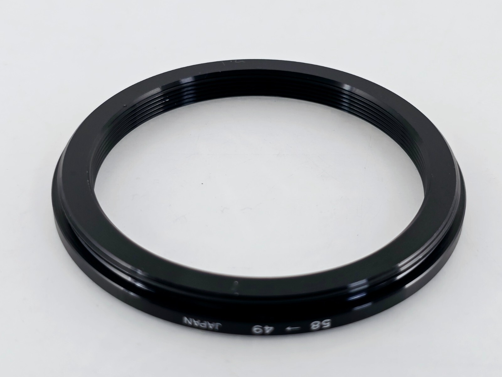 🌸[Near MINT] Metal Step Down Adapter Ring 58mm Lens to 49mm Filter From Japan