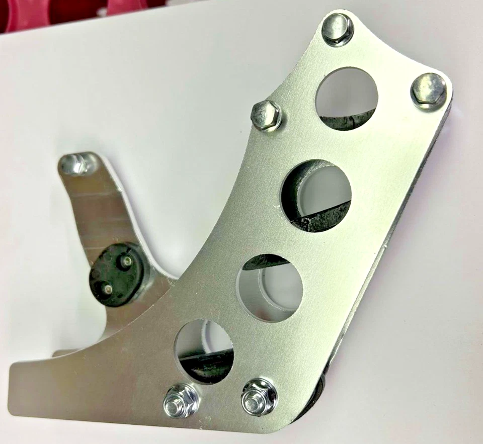 Suzuki RM 125 250 465 500 1981 1982 1983 conjunto completo de guía de cadena trasera Foto 4 de 4