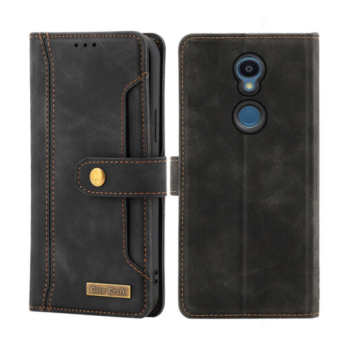 For Sharp Rouvo V Notebook Style Card Case,Leather Magnetic Flip Phone Case - Picture 7 of 22