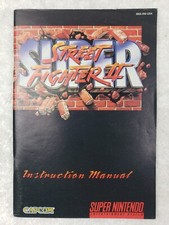 Super Street Fighter II: The New Challengers(Super Nintendo, 1993) *MANUAL ONLY*