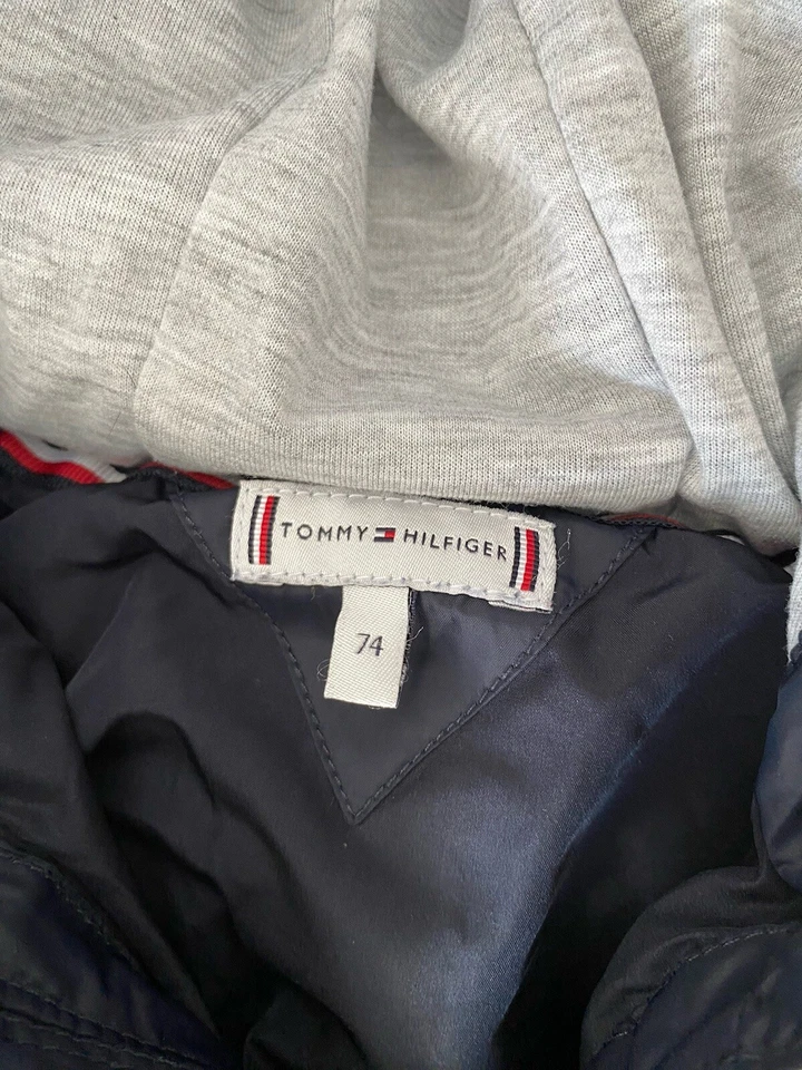 TOMMY HILFIGER TUTA BAMBINO BABY OVERALL CHILDREN VINTAGE JHD8182 - Immagine 4 di 4