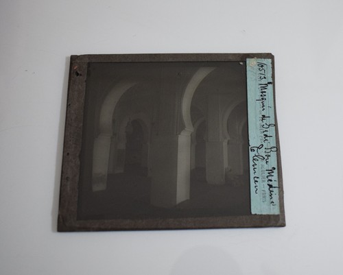 FOTO MEZQUITA DE SIDI BOU BOUMEDINE C1870 Linterna Mágica Diapositiva FERRIER & SOULIER - Imagen 2 de 3