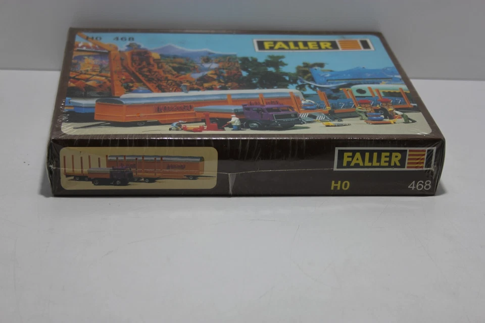 Faller 468 Fahrzeug-Set Indiago H0 originalverpackt, selten - Bild 2 von 4