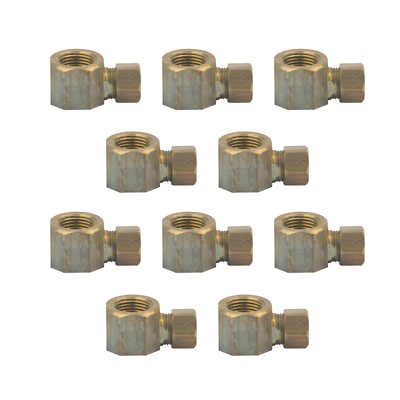 ProFlo PFXFCECCN 3/8  OD Tube x FIP Elbow Adapter