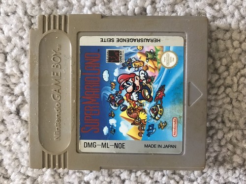 Super Mario Land Nintendo Gameboy Spiel Cartridge - Bild 1 von 4