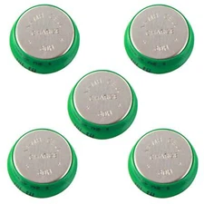 5x 1.2V NiMH  40mAh Flat Top Batteries use with Data Meters airsoft Data Loggers