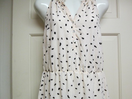 Mud Pie Sleeveless Dress Blush/Black, Size Large, NWT - Bild 4 von 4