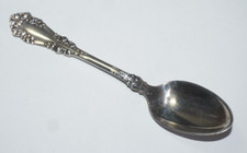 VTG 1847 Rogers Brothers Berkshire A1 Infant Baby Spoon 4.25" Triple Plate