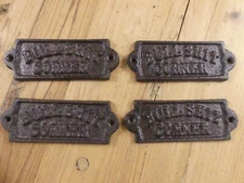 4 BULLSHIT CORNER Signs Plaque Wholesale Resell Bar Wall Decor Man Cave Gift 