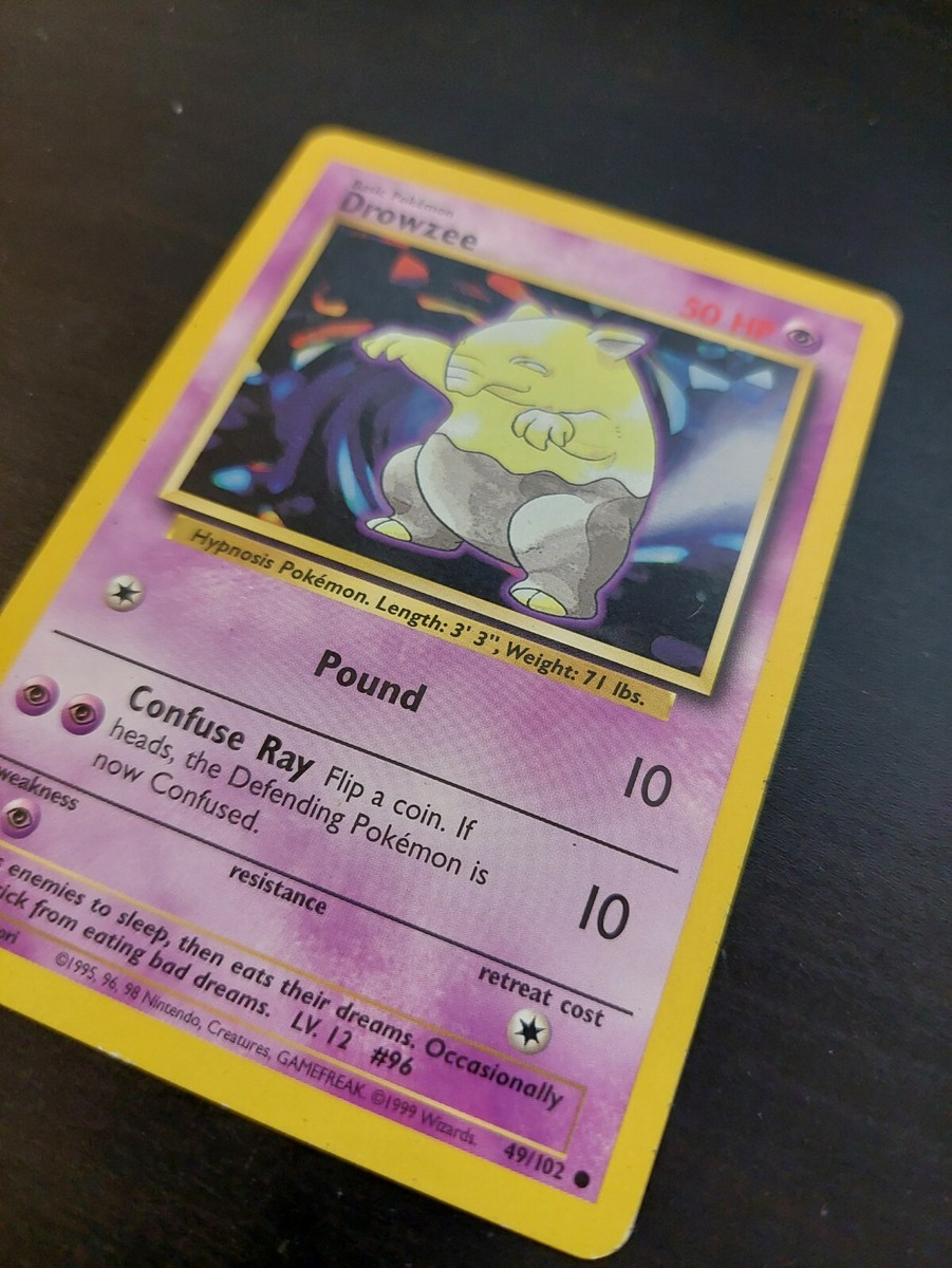 Drowzee (49/102) Base Set Unlimited Pokemon card | eBay