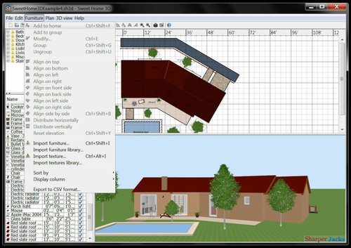NEW & Fast Ship! Sweet Home 3D Interior Design Decorator Modeling Linux USB - Picture 6 of 12