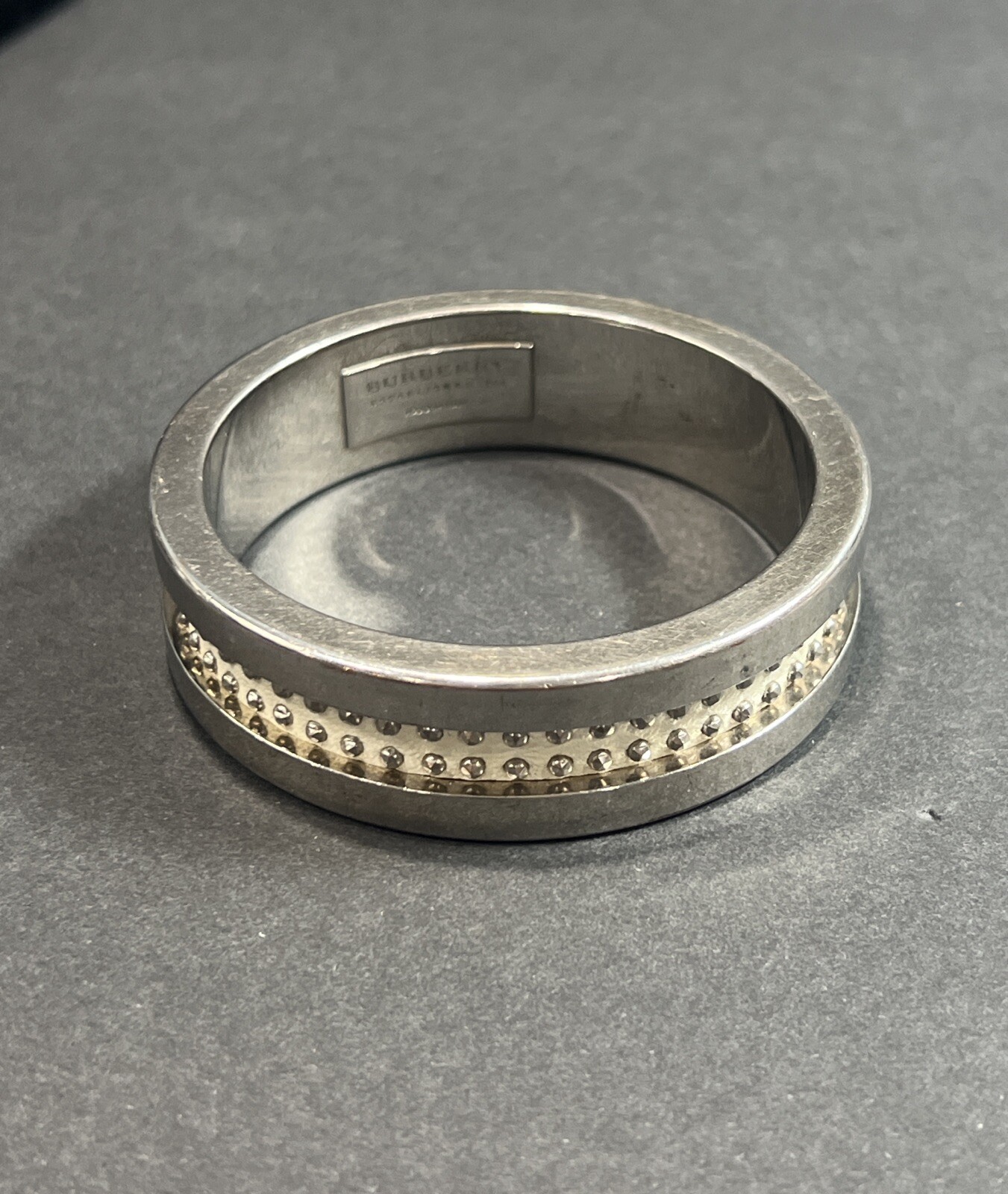 Burberry Heavy Cuff Bangle Bracelet - image 2