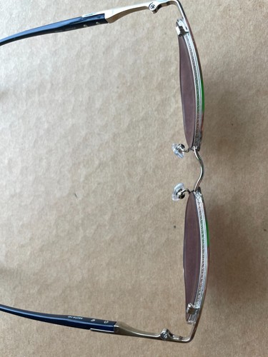 Matsuda M3102 Cat Eye Sonnenbrille palladiumweiß/marinegraue Gläser mit Farbverlauf JAPAN - Bild 15 von 19