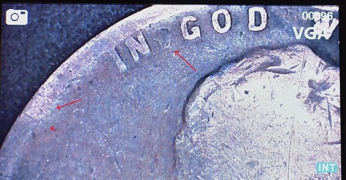 Very Rare 1917 Error Wheat Penny No Mint Mark Die Break Missing L in Liberty - Picture 18 of 24