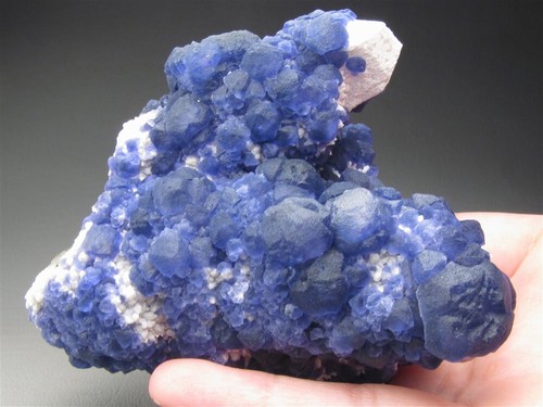 Fluorite over Quartz, Inner Mongolia, China - Picture 2 of 6