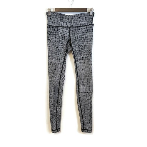 Lululemon Womens Black White Geometric 