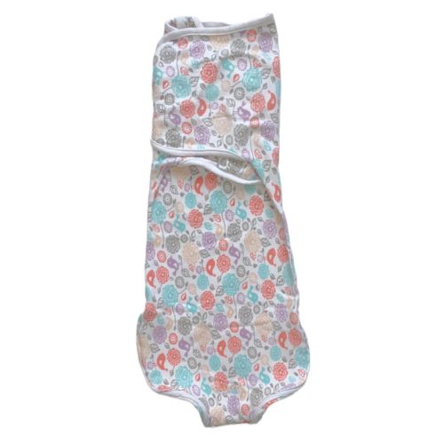 Summer Infant Baby Girl Swaddle Blanket Sleep Sack SwaddleMe Flowers Size Small - Picture 1 of 5