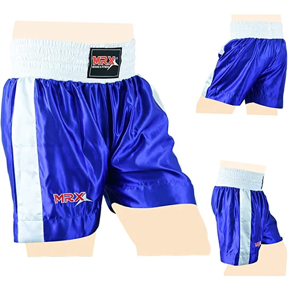 MRX Muay Thai Shorts Boxing Cage Fight Fighter MMA Kick Boxing Trunk Mens Womens - Image 4 of 4