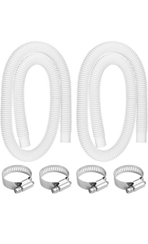 Pool Hoses Replacement 1.25" X 59" for above Ground Pools - Diameter Pool Pump H