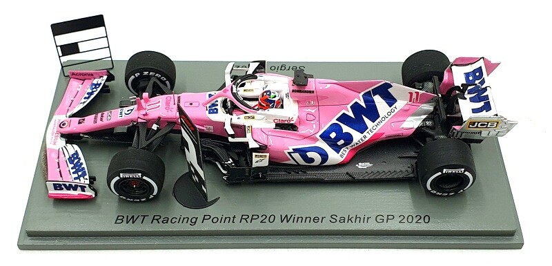 PMA 1/43 レーシングポイントRP20 SAKHIR GP S.ペレス Racing Point BWT F1 RP20 - Sergio Perez - Winner Sakhir GP