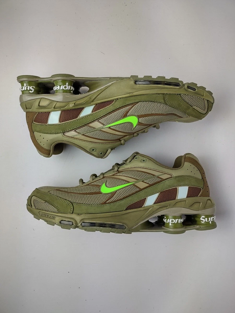 Nike Shox Ride 2 x Supreme Neutral Olive 2022 for Sale