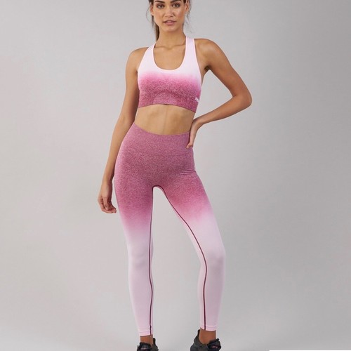 Gymshark Pink Ombre Tight Leggings 