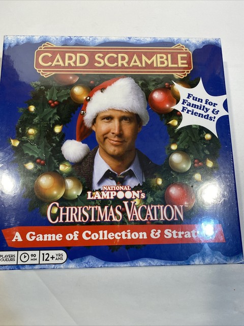 National Lampoon Christmas Vacation Board GAME Card Scramble Strategy 