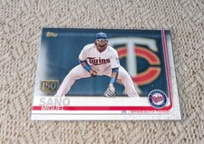 2019 MIGUEL SANO TOPPS 150 YEARS PARALLEL #116 (TWINS)