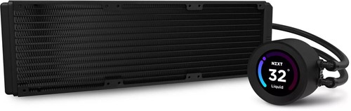 NZXT Kraken Elite 360 RGB AiO refroidissement par eau 360 mm AMD AM5 + Intel 1700 + écran - Photo 4/5